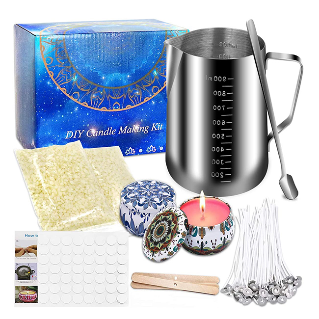 Make Your Own Complete Diy Candle Making Kit For Adults Kids Home Decorations 