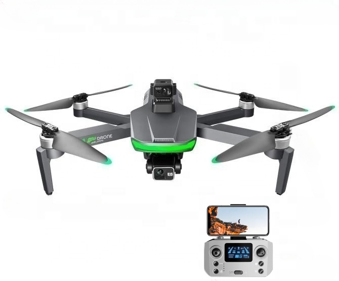 2024 New S158 Three--axis Self--stabilizing Gimbal Rc Fpv 8k Camera 5g Drone Brushless Hd Dual Camera With Obstacle Avoidance 