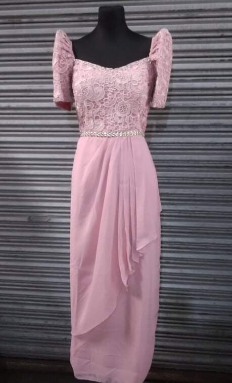 [SINGAPORE READY STOCK] Women’s Mestiza Filipiniana Dress (size L)