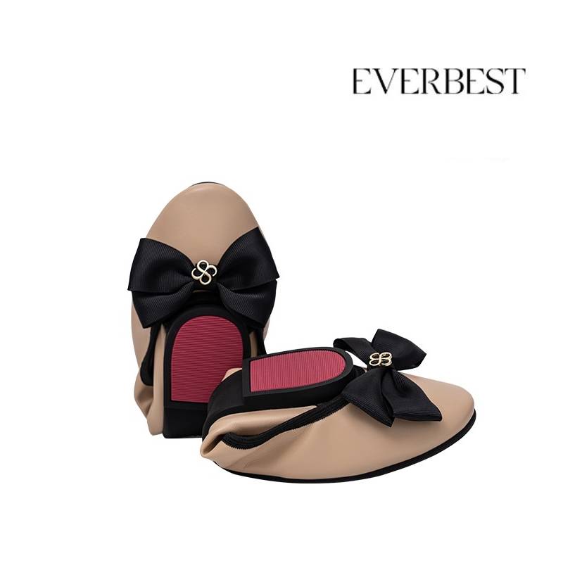 Everbest Women Shoes - LY2227 Flexible, Super Comfy and Soft Foldable Flat Shoes