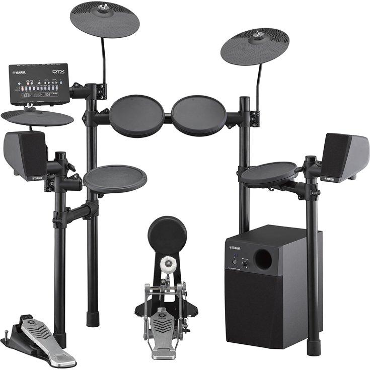 Yamaha DTX452K electronic drumset + Yamaha MS45DR Electronic Drum Monitor Bundle + free DS550U drum throne