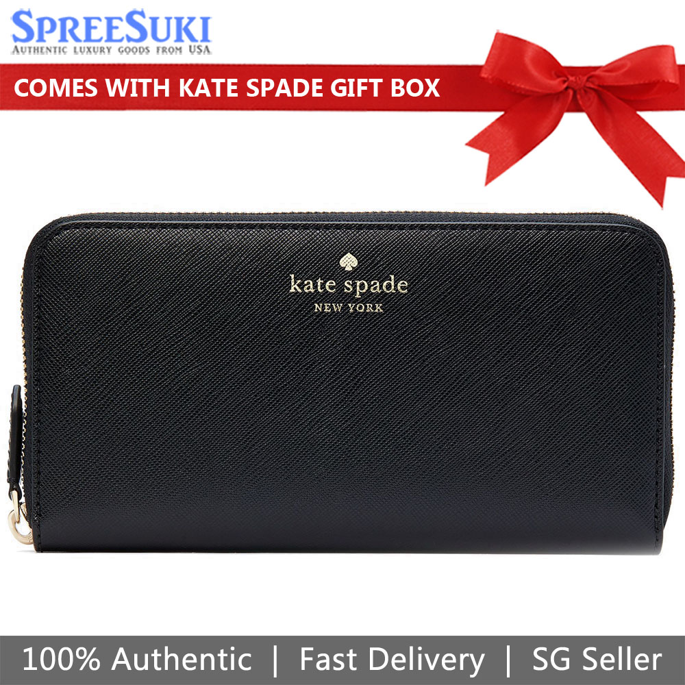 Kate Spade Wallet In Gift Box 100% Authentic New Arrival Many Designs and Colours